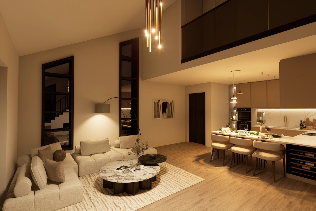 Modern Minimalism in a Zagreb House — interior view 9