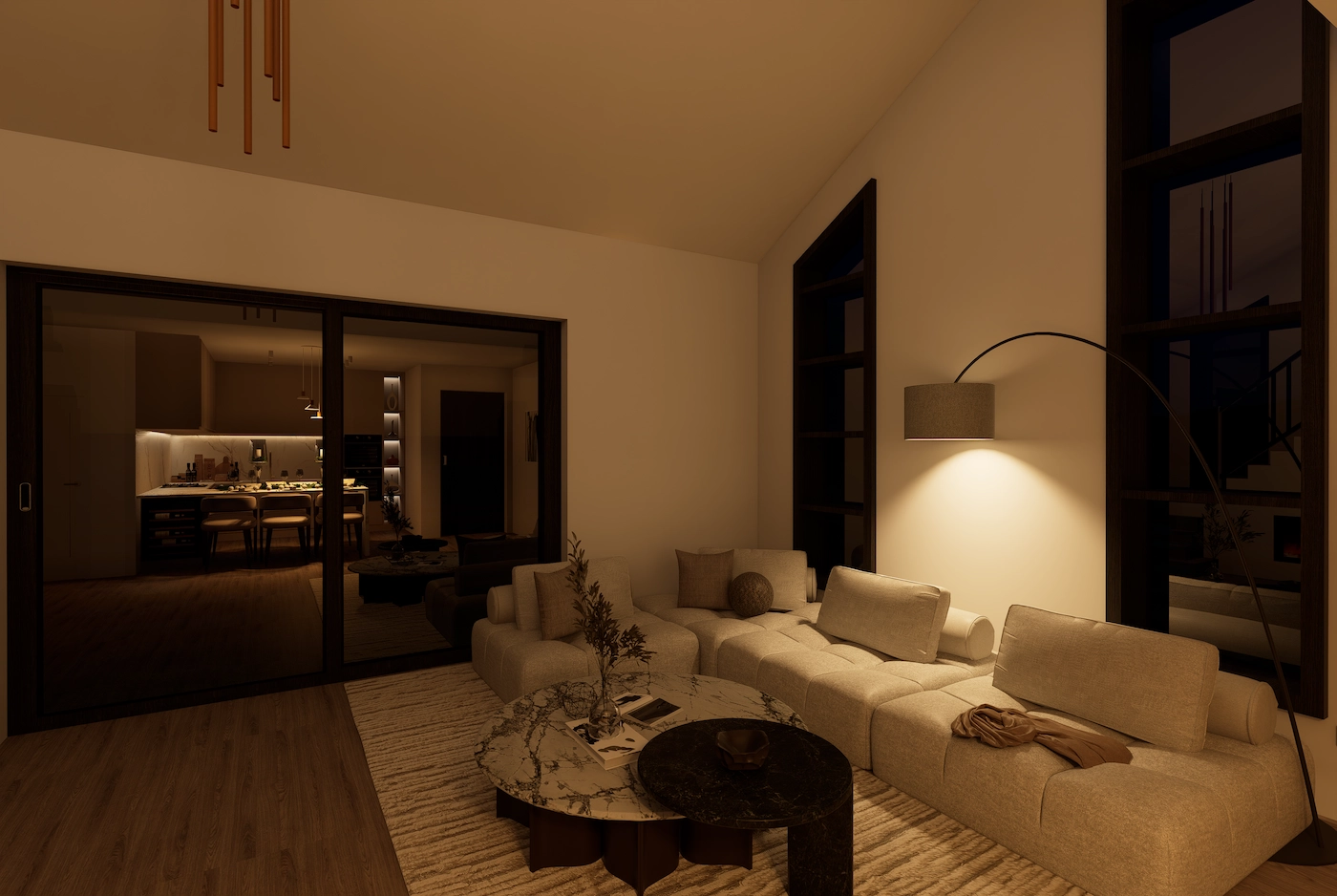 Modern Minimalism in a Zagreb House — interior view 6