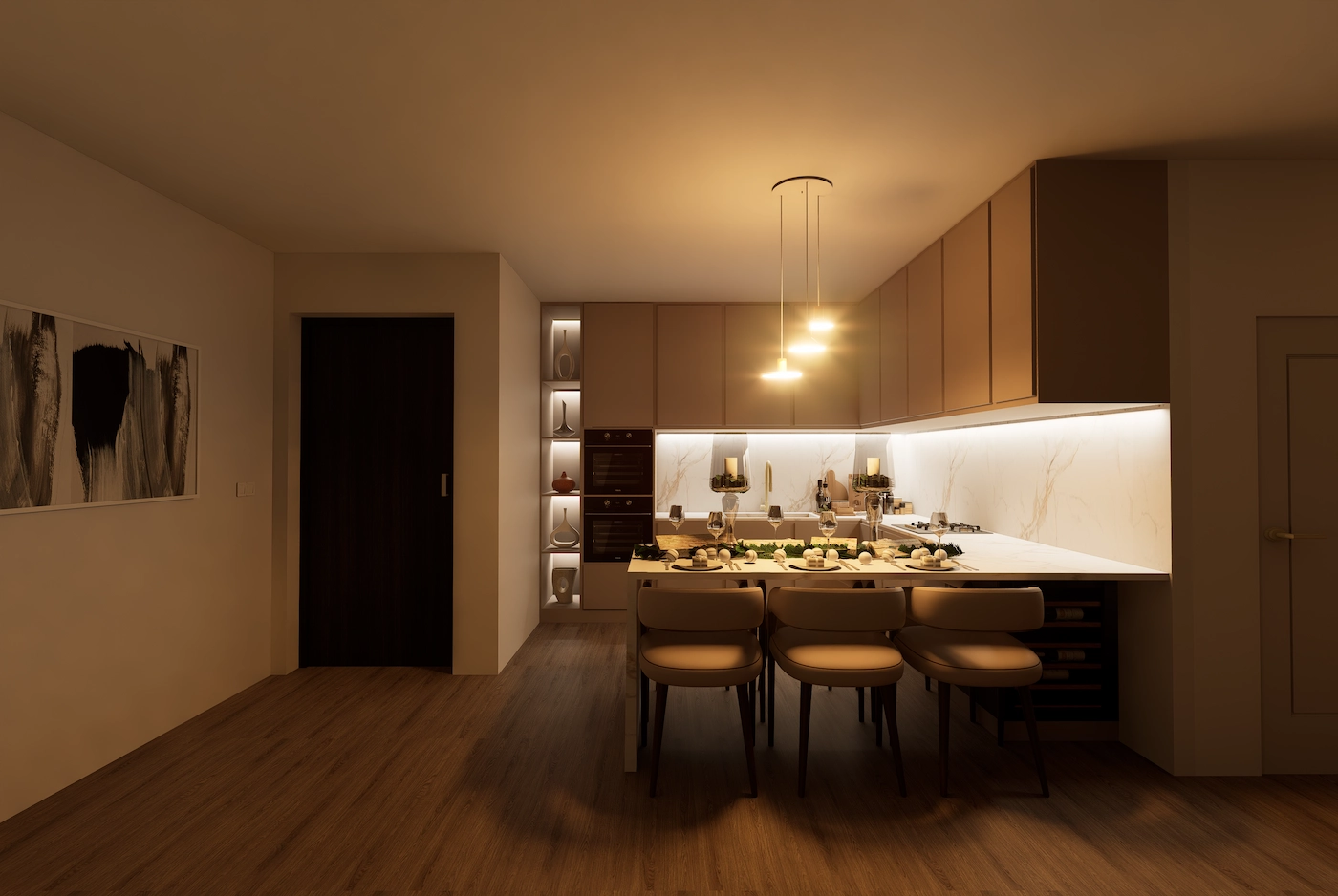 Modern Minimalism in a Zagreb House — interior view 13