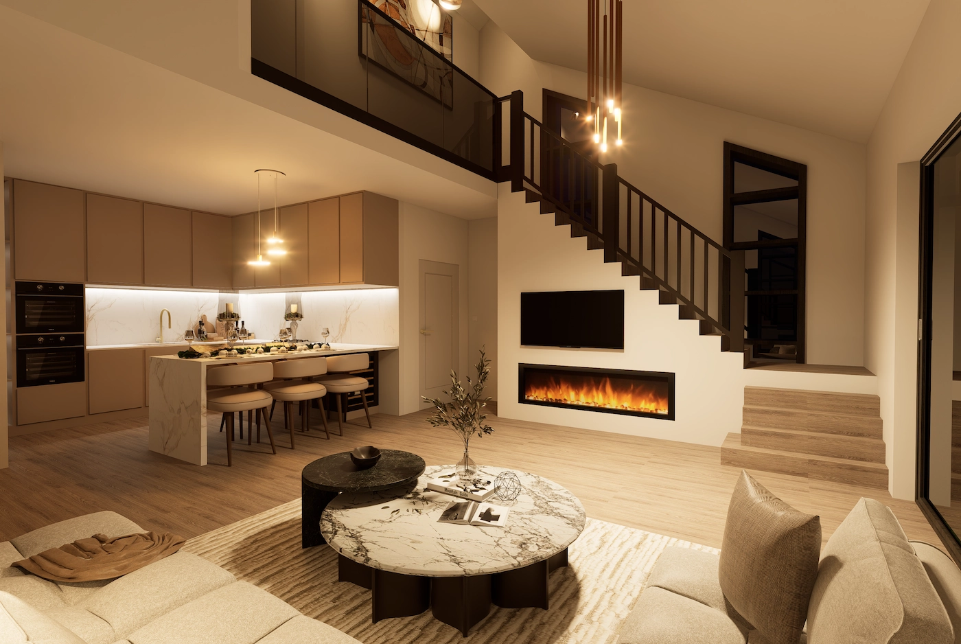 Modern Minimalism in a Zagreb House — interior view 11