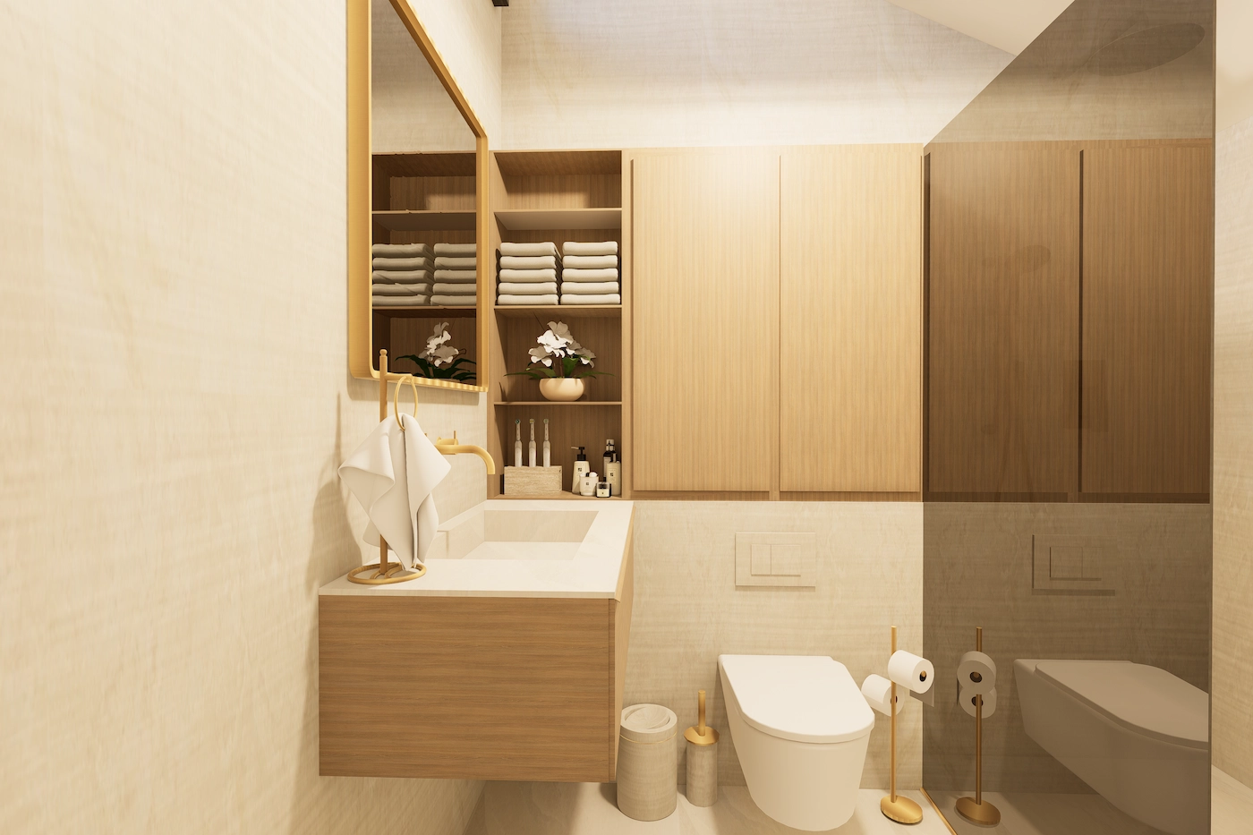 Modern Minimalism in a Zagreb House — interior view 2